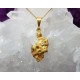 natural gold nugget pendants